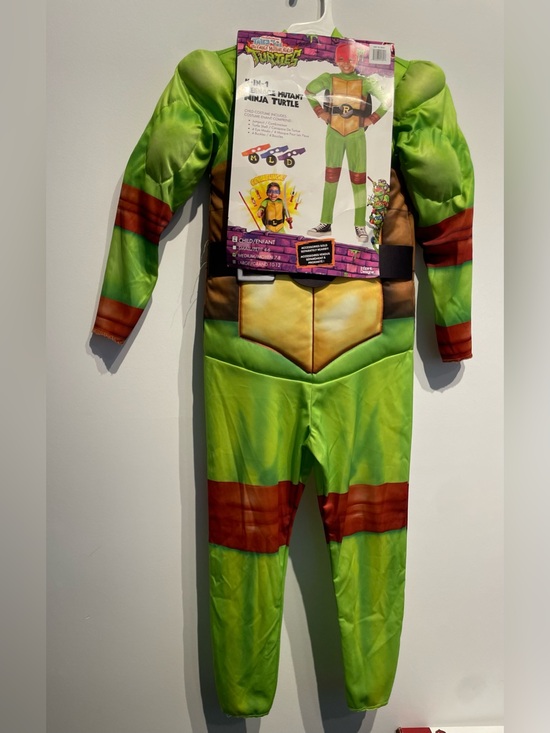 Nickelodeon Other - Teenage Mutant Ninja Turtle Tales Kids 4-in-1 Costume Jumpsuit Green M (7-8) NWT